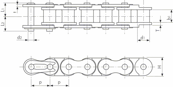 Tsubaki ANSI PC Chain